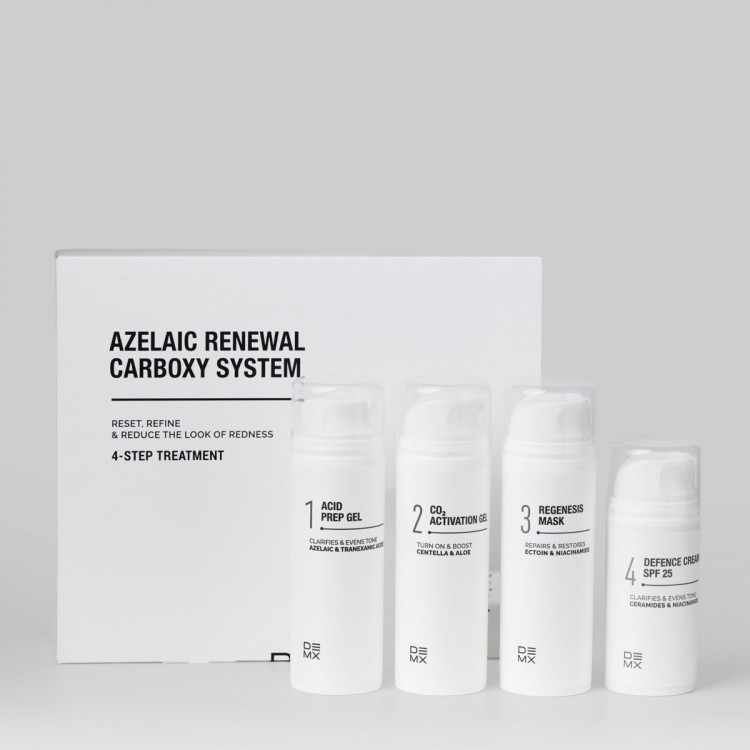 Азелаиновая карбоксисистема для чистой и ровной кожи AZELAIC RENEWAL CARBOXY SYSTEM НА 15 ПРОЦЕДУР Азелаиновая карбоксисистема для чистой и ровной кожи AZELAIC RENEWAL CARBOXY SYSTEM НА 15 ПРОЦЕДУР