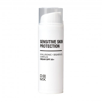 Защитный крем SPF 50+ с гиалуроновой кислотой и бисабололом для чувствительной кожи